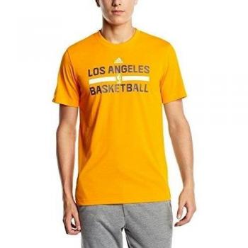 adidas WNTR HPS Game T - Camiseta para hombre, color amarillo / morado / blanco, talla 2XL