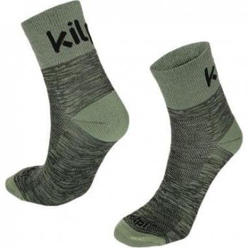 Kilpi Speed-U Unisex Running Socks - Dark Green