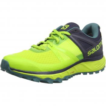 Salomon Trailster GTX, Calzado de Trail Running, Impermeable para Hombre, Verde