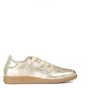 Zapatillas Casual de Mujer Popa Imperial Laminado Oro-Platino-Silver