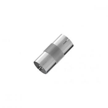 Adaptador de Antena Hama Coaxial F-F Metalizado