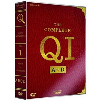 Serie QI A-D DVD (2017) Ian Lorimer cert E 9 discos - Región 2