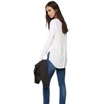 Bench Base Jersey, mujer, Base Pullover, blanco, M