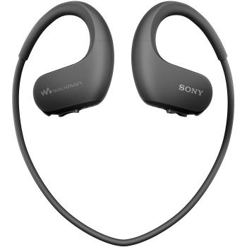 Sony NW-WS413 Waterproof All-in-One MP3 Player, 4 GB - Black