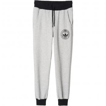 adidas Cuffed TP Fle - Pantalón para mujer, color gris , talla 34