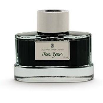 Frasco de Tinta Verde Musgo 75 ml Graf von Faber-Castell