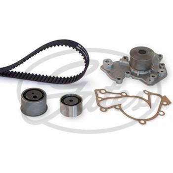 Kit de Distribución Gates con Bomba de Agua y Correa PowerGrip® GATES KP15555XS, incluye correa de distribución, bomba de agua, tensores y rodillos