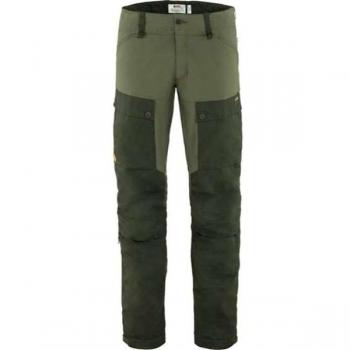 Fjällräven Men's Regular Inseam Keb Trousers - Deep Forest Green, Size 48