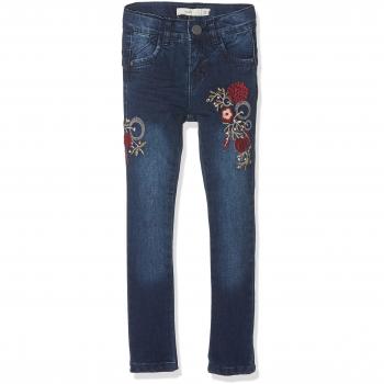 NAME IT Nitbatilde Skinny Dnm Pant W Art F Mini, Jeans para Niñas, Azul