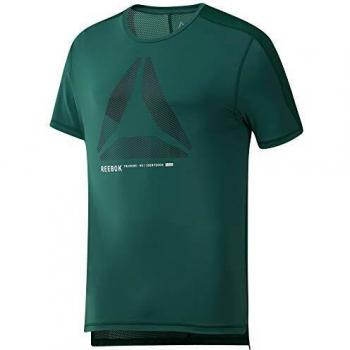 Reebok Ost Activchill Move Teeq3 Camiseta, Hombre, clogrn, L