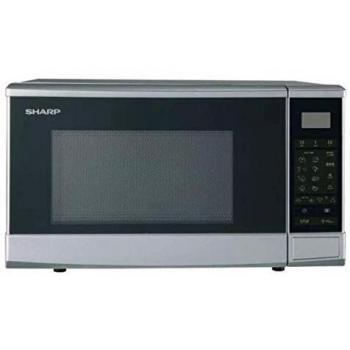 Microondas Sharp R270S - Solo, 20 L, 800 W, Plata