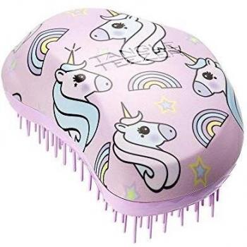 Tangle Teezer | The Original Mini Detangling Hairbrush for Wet & Dry Hair | Perfect for Kids & Travelling | Unicorn Magic