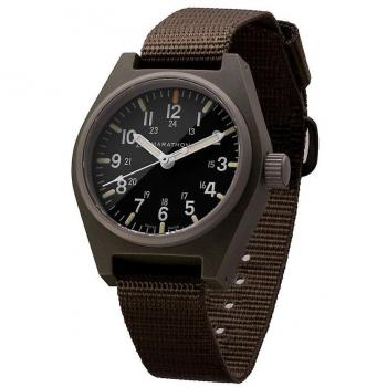 Marathon 34mm Sage Green General Purpose Quartz MaraGlo Ballistic Nylon Men's Watch