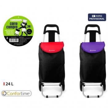Carro de la compra con 2 ruedas 24L - Confortime