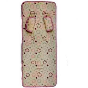 TOUS BABY - Funda cochecito paseo universal para tu Bebé. Estampado flores y osos. Color Rosa.