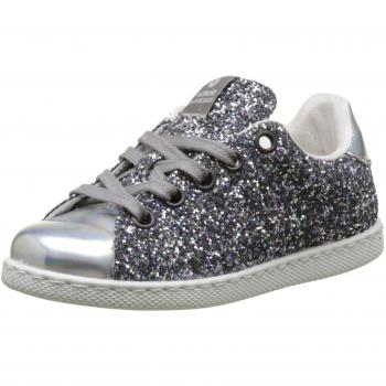 Deportivas Victoria 112558 Glitter Blancas - Diseño Minimalista