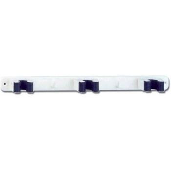 Colgador escoba atornillar blanco 3034-2