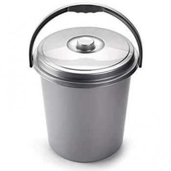 Plasticforte Silver Eco Dustbin 21L 1148112