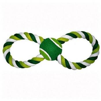 XT-DOG CPD1110 Tirador Dental con Aroma a Menta y Figura en 8 con Pelota en el Centro