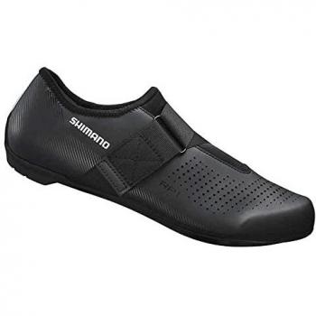 Zapatillas ciclismo Shimano RP101 Negro, Zapatillas Carretera para hombre, talla 49 EU