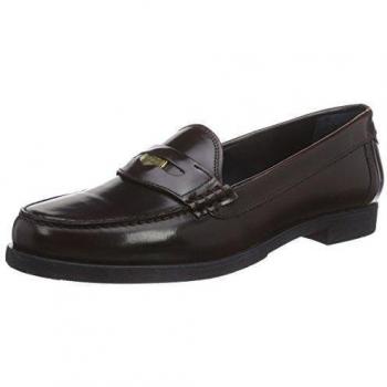 GANT Grace - Zapatillas de casa de cuero mujer, Rojo