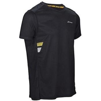 Babolat Flag té Core Hombre Tenis Ropa Negro, otoño/invierno, color negro, tamaño extra-large