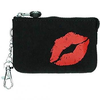 Kipling Mini Creativity, Monedero para Mujer, Lips Black