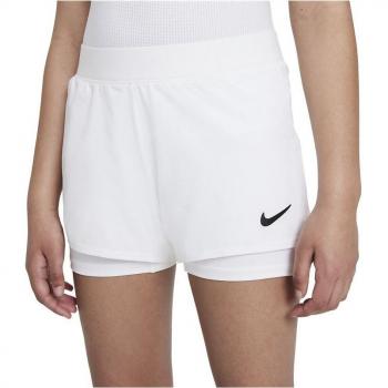 Shorts Nike Dri-Fit Victory Chicas - Blanco, Negro