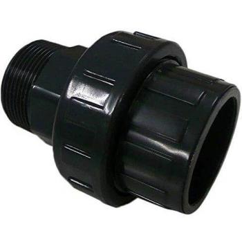 Enlace PVC 3 Piezas Macho 2 PN16 Ø50