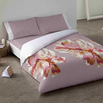 Burrito Blanco - Juego de funda nórdica 345 Rosa de 90X190/200 cm