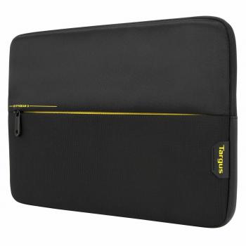 Targus CityGear 3 Sleeve for 15.6-Inch Laptop, Black/Yellow (TSS994GL)