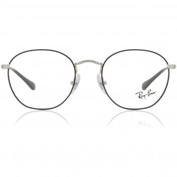 Ray-Ban Kids RY9572V Junior Rob Kids Asian Fit 4064 Kids' Eyeglasses Black Size 46 (Frame Only) - Blue Light Block Available
