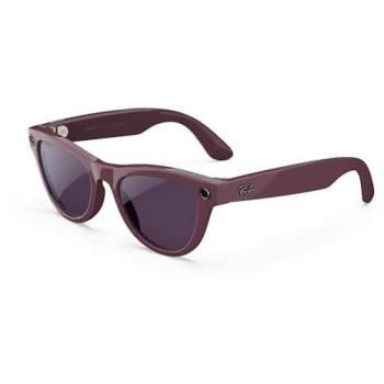 Gafas de Sol Ray-Ban Meta Skyler RW4014 Gen 2 Unisex Violeta Brillante con Lentes Fotocromáticas Transitions