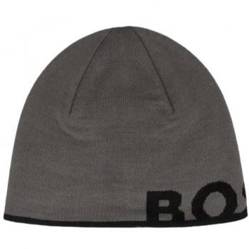 BOSS GREEN Arev Comfortable Knit Beanie Cap - Multicolor Wool, One Size