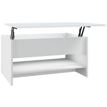 vidaXL Coffee Table White 80x50x40 cm Engineered Wood