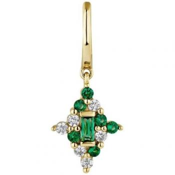 Piercing aro Earcandy Baroque Vintage de Plata 925