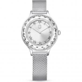 Swarovski Octea Nova Women's Watch - Silver Stainless Steel Bracelet, Swiss Made