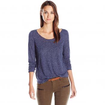 Vero Moda 10158658, Camiseta de Manga Larga Para Mujer, Azul