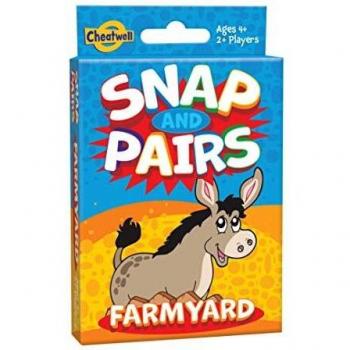 SNAP AND PAIRS ANIMALS - JEU DE CARTES