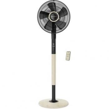 Rowenta Turbo Silence Extreme+ Edición Limitada Ventilador de pie, Silencioso, Potente, 5 velocidades, Con mando a distancia, Apagado automático VU5880F0