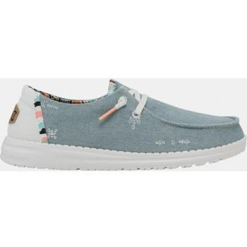 Zapatos de cordones Wendy Boho mujer en textil detalles crochet