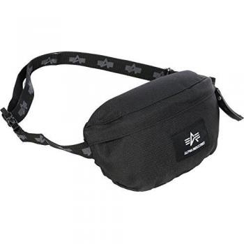 Alpha Industries Unisex Big A Oxford Cargo Waist Bag Black