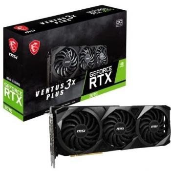 MSI NVIDIA GeForce RTX 3070 Ventus 3X Overclocked LHR 8GB GDDR6 Graphics Card