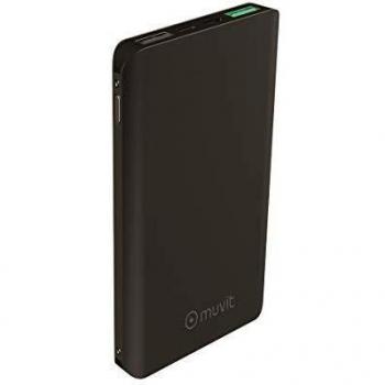 Muvit powerbank 10000 mAh 2 USB 3A+2,1A QC 3,0+2 Input
