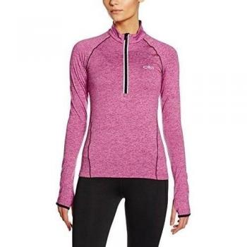 CMP Sudadera para mujer fitness Sweat, mujer, Fitness Sweatshirt, Berry Mel., extra-small
