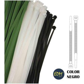 Bridas negras 100x2,5mm (bolsa 100 unid.) nylon alta calidad