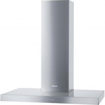 Miele PUR 98 W EDST Campana Extractora de Pared, 90 cm, Acero Inoxidable, Potencia 650 m³/h en Nivel Booster, Clase A, CleanCover