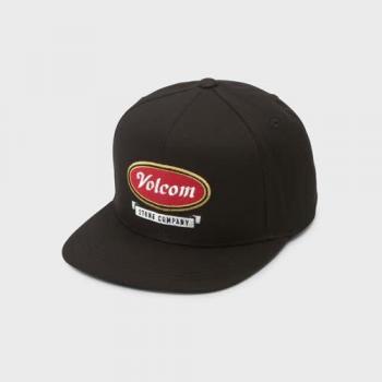 Volcom Gorra Snapback para Niños Cresticle Engine Rojo