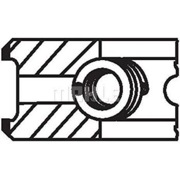 MAHLE ORIGINAL Juego de aros de pistón