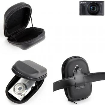 Gürteltasche Kameratasche Holster Hardcase für Kompaktkamera Canon PowerShot SX730 HS, easy access, leicht zugänglich | Case Schutz Hülle Fototasche - K-S-Trade